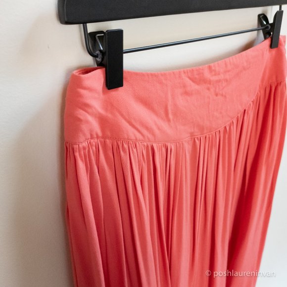 Monsoon A-Line Pleated Skirt – Pink – US 6 - Picture 4 of 12